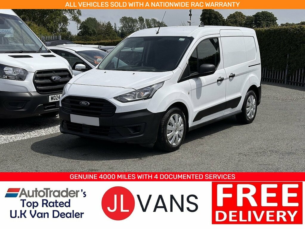 Ford Transit Connect 200 Ecoblue L1h1 Euro 6 2018 U2670 Ulez White
