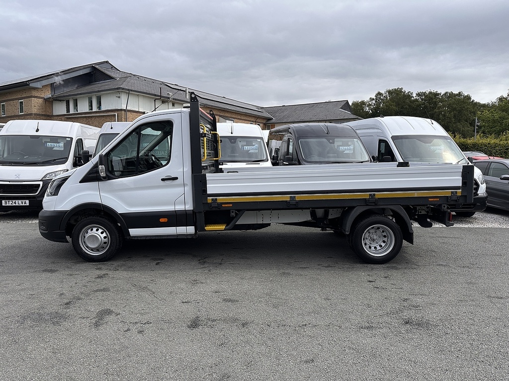 Ford Transit Custom 350 Ecoblue Leader L3dropside Rwd Euro 6 130Ps 20 HT22EHC White #6