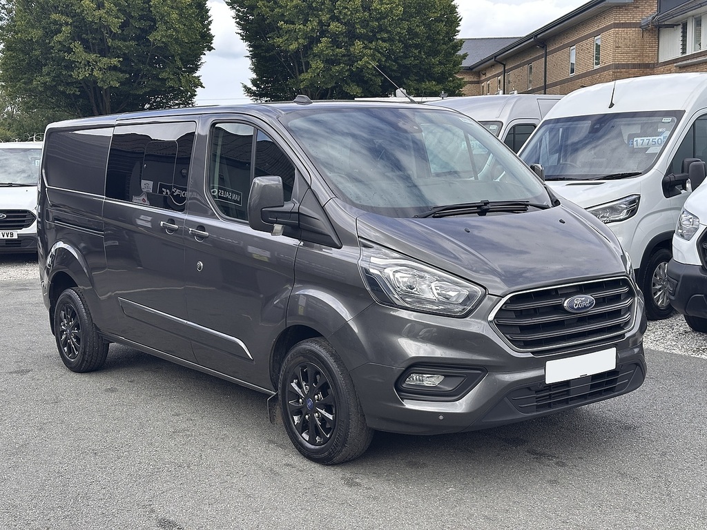 Ford Transit Custom 300 Ecoblue Limited L2 Crewcab Euro 6 130Ps 2021 HN21KLD #3
