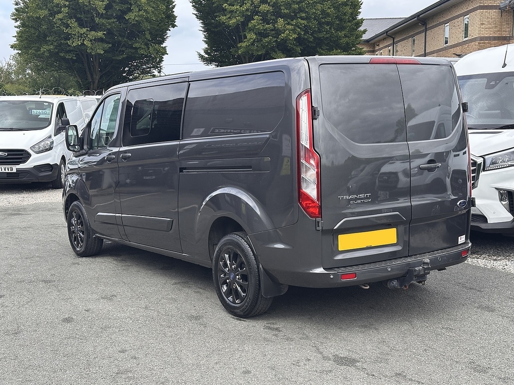 Ford Transit Custom 300 Ecoblue Limited L2 Crewcab Euro 6 130Ps 2021 HN21KLD #6