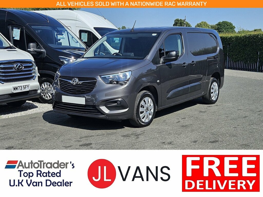 Vauxhall Combo Turbo D 2300 Sportive L2 H1 Euro 6 2022 U2833 Ul Grey