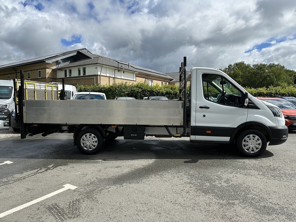 Ford Transit Custom 350 Ecoblue Mhev Leader L4dropside Euro 6 130Ps 2 White #3