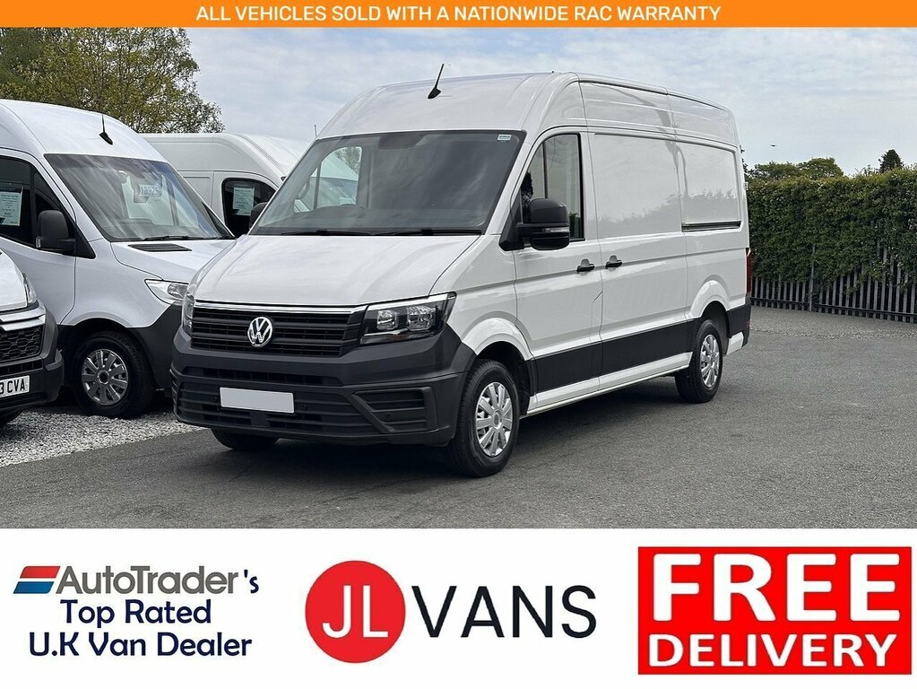 Volkswagen Crafter Tdi Cr35 Startline L2h2 Euro 6 140Ps Ac 2023 U283 White