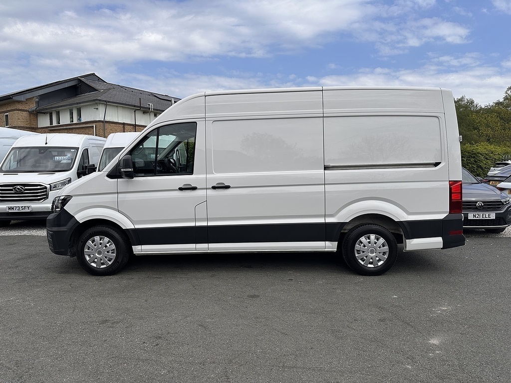 Volkswagen Crafter Tdi Cr35 Startline L2h2 Euro 6 140Ps Ac 2023 U283 White #5