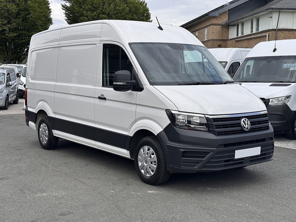 Volkswagen Crafter Tdi Cr35 Startline L2h2 Euro 6 140Ps Ac 2023 U283 White #3