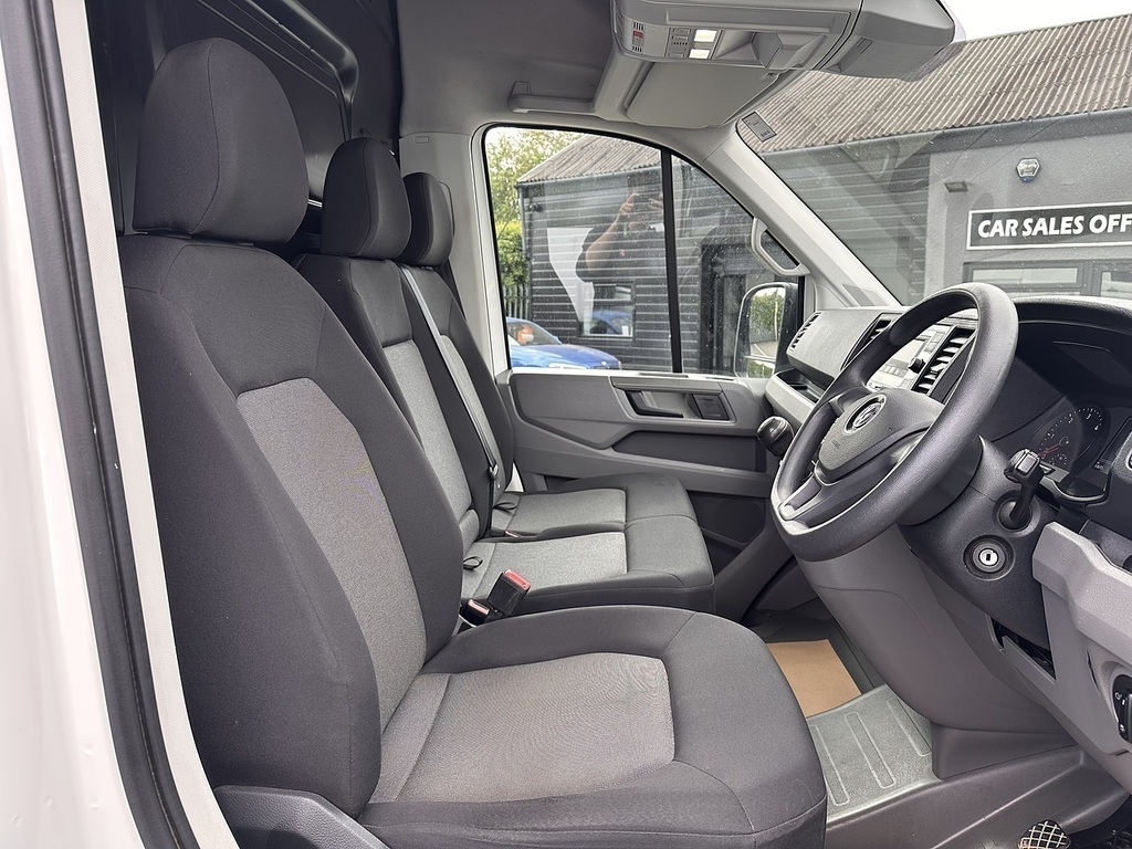 Volkswagen Crafter Tdi Cr35 Startline L2h2 Euro 6 140Ps Ac 2023 U283 White #2