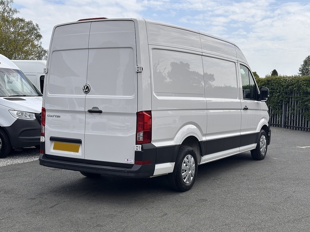 Volkswagen Crafter Cr35 Tdi 140 Startline Lwb Fridge Van High Roof Fw White #7