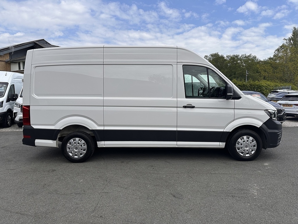 Volkswagen Crafter Tdi Cr35 Startline L2h2 Euro 6 140Ps Ac 2023 U283 White #4