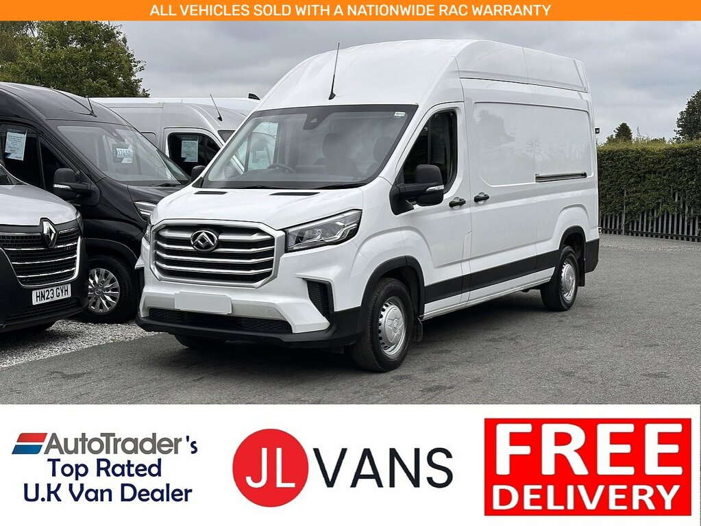 Maxus Deliver 9 D20 L3h3 Euro 6 163Ps Ac 2023 U2841 Ulez SG23PWK White