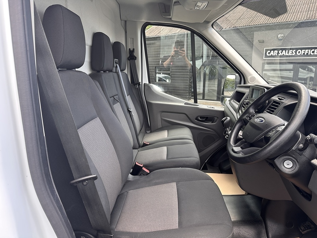 Ford Transit Custom 350 Ecoblue Leader L3h3 Rwd Euro 6 130Ps Ac 2023 White #2