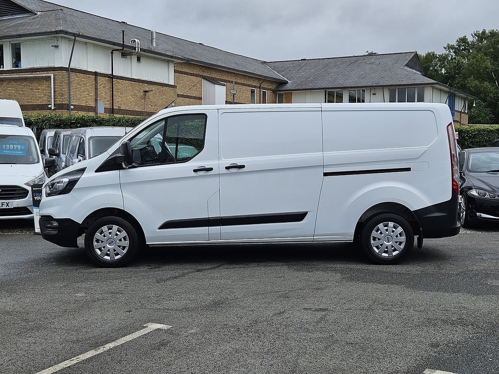 Ford Transit Custom 300 Ecoblue Leader L2h1 Euro 6 130Ps 2022 U2848 White #5
