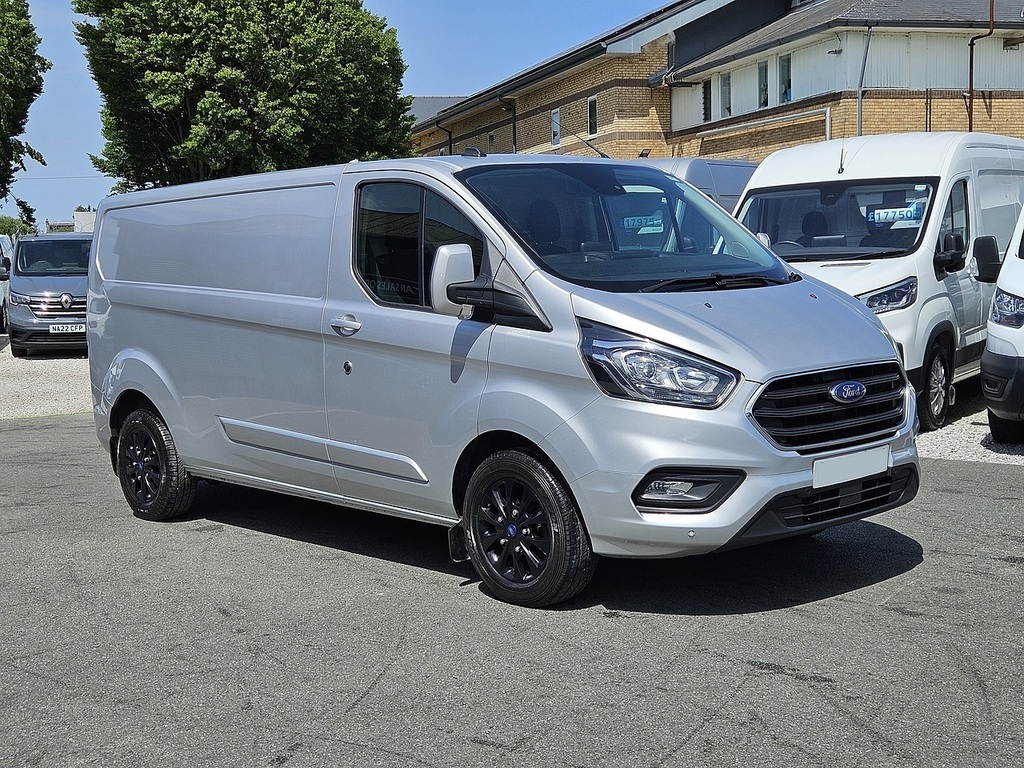 Ford Transit Custom 300 Ecoblue Limited L2h1 Euro 6 130Ps 2023 U2857 LG23ZNF Silver #4