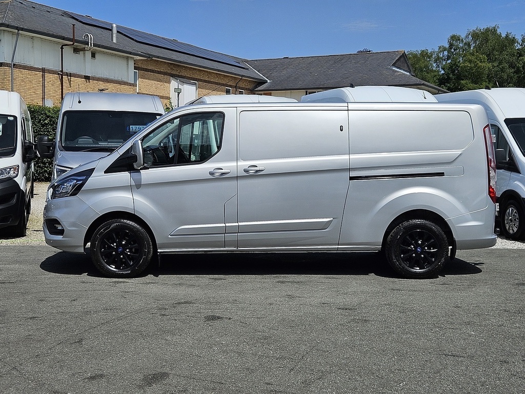 Ford Transit Custom 300 Ecoblue Limited L2h1 Euro 6 130Ps 2023 U2857 LG23ZNF Silver #6