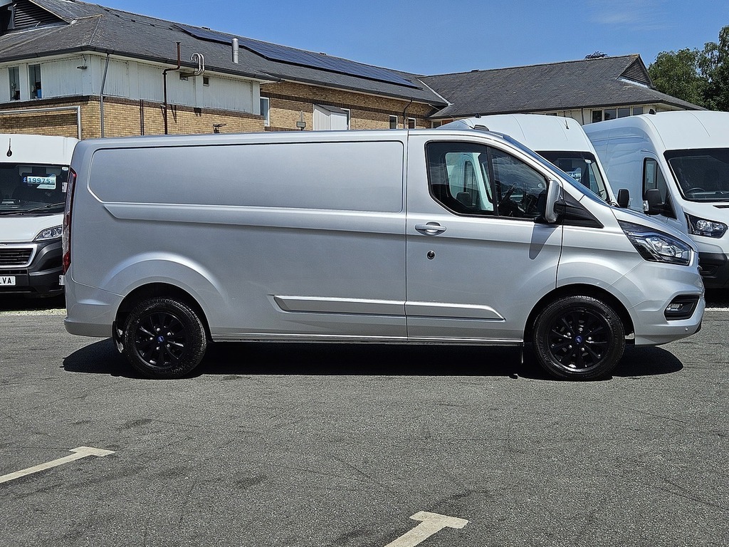Ford Transit Custom 300 Ecoblue Limited L2h1 Euro 6 130Ps 2023 U2857 LG23ZNF Silver #5