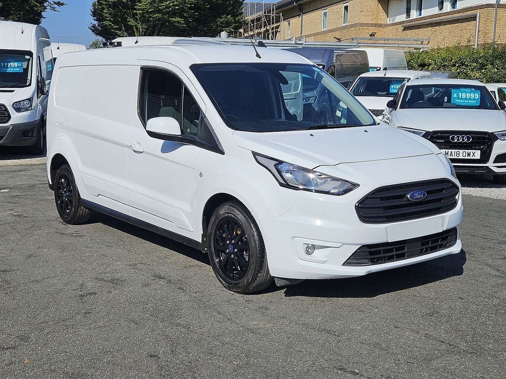 Ford Transit Connect 240 Ecoblue Limited L2h1 Euro 6 120Ps 2020 U2853 White #2