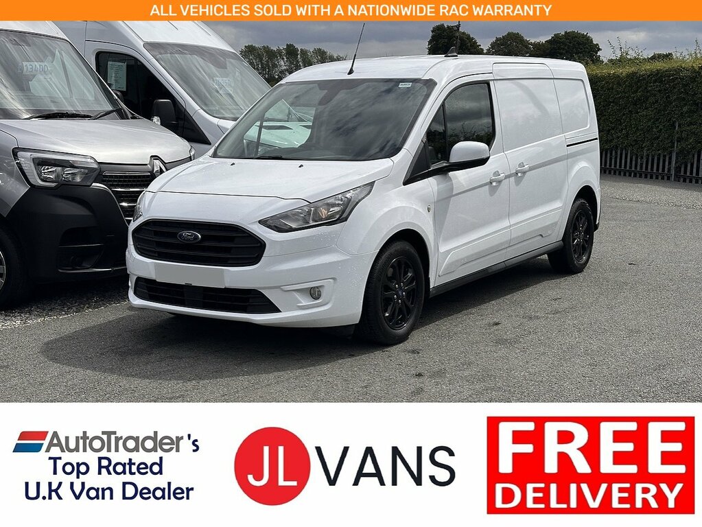 Ford Transit Connect 240 Ecoblue Limited L2h1 Euro 6 120Ps 2020 U2853 HW70JUK White