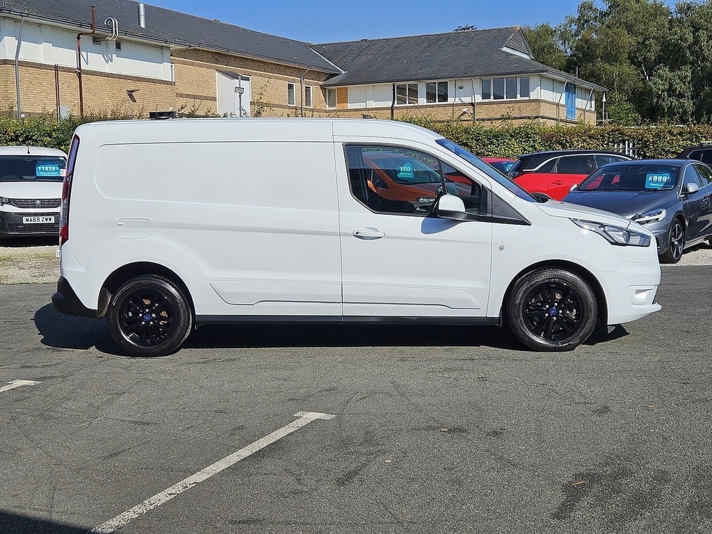 Ford Transit Connect 240 Ecoblue Limited L2h1 Euro 6 120Ps 2020 U2853 White #3