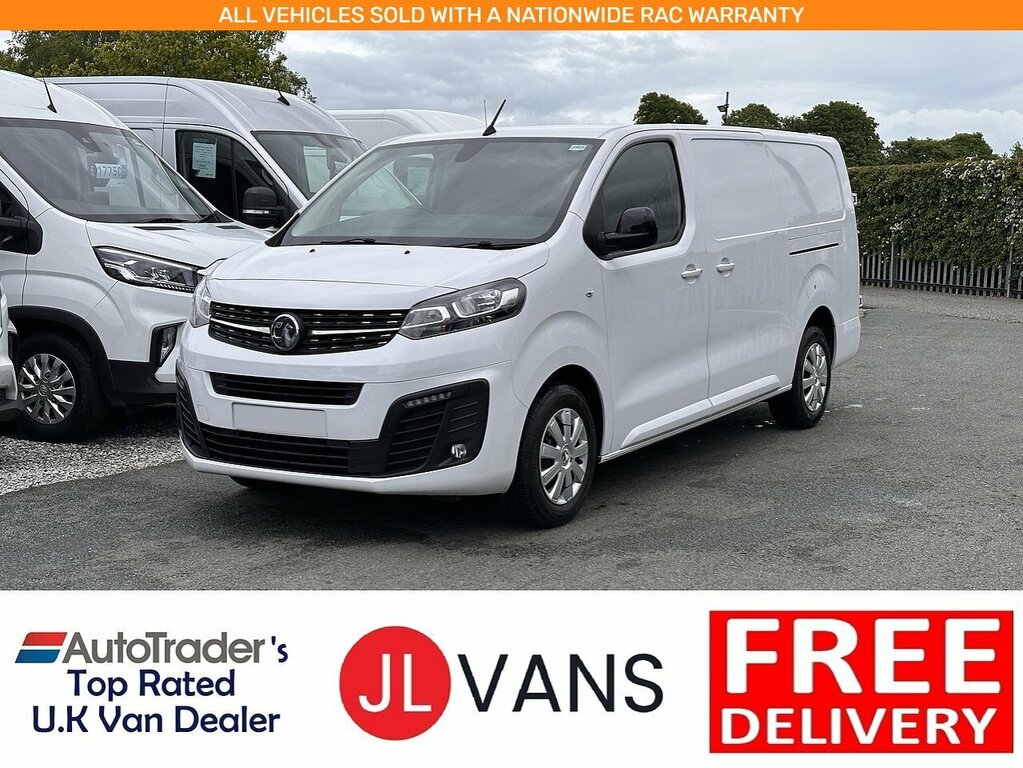 Vauxhall Vivaro Turbo D 2900 Pro L2h1 Euro 6 2023 U2862 Ulez White