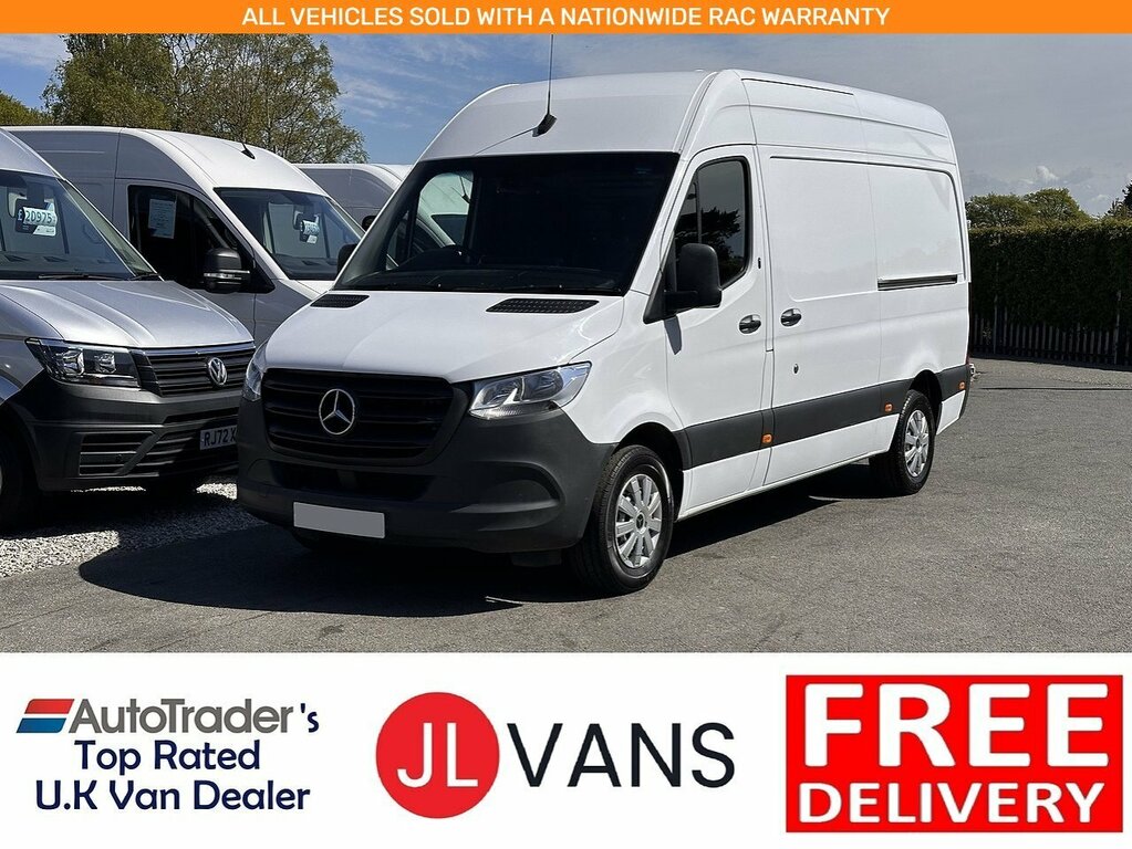 Mercedes-Benz Sprinter 315 Cdi Premium L2h2 Rwd Euro 6 150Ps Ac 2021 U28 White