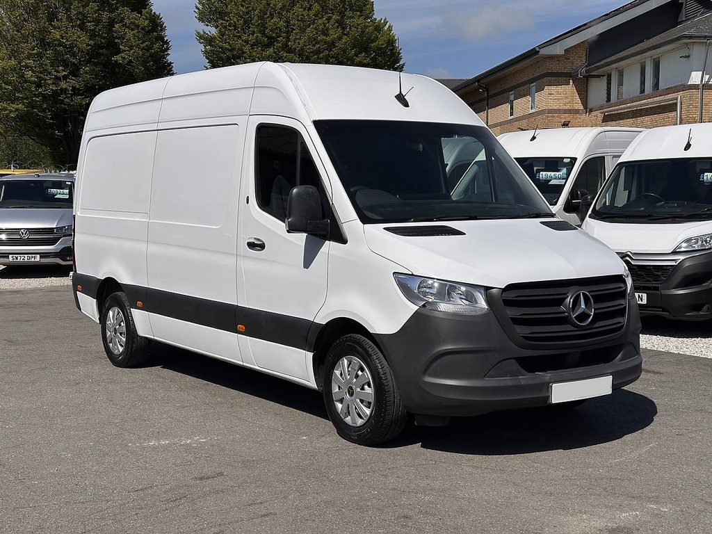 Mercedes-Benz Sprinter 315 Cdi Premium L2h2 Rwd Euro 6 150Ps Ac 2021 U28 White #4