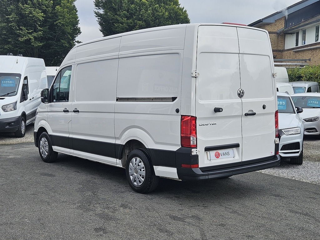 Volkswagen Crafter Tdi Cr35 Trendline L2h2 Euro 6 140Ps Ac 2020 U286 White #5
