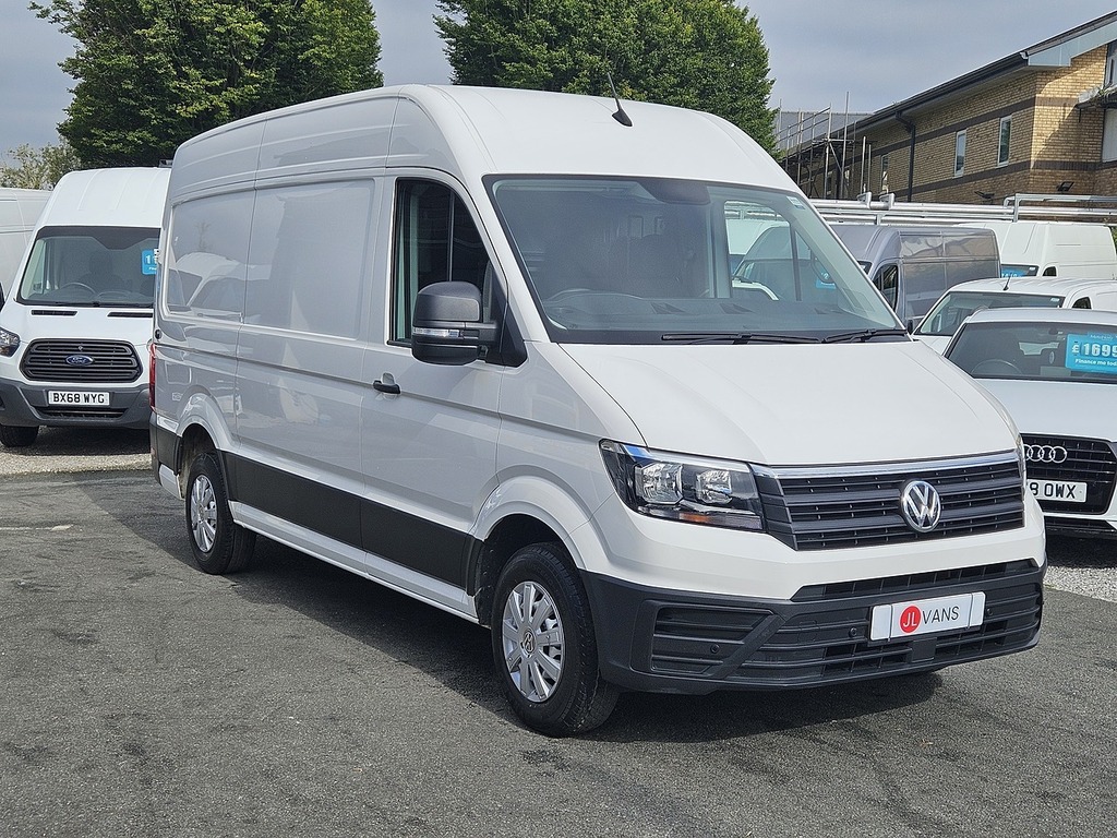 Volkswagen Crafter Tdi Cr35 Trendline L2h2 Euro 6 140Ps Ac 2020 U286 White #2