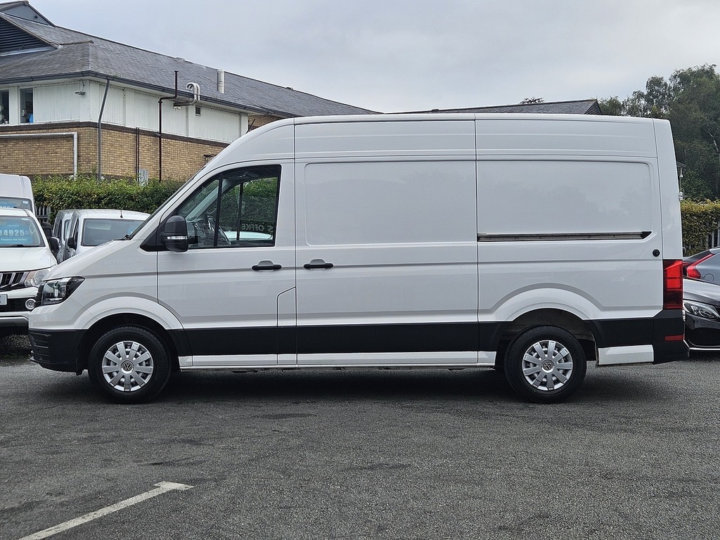 Volkswagen Crafter Tdi Cr35 Trendline L2h2 Euro 6 140Ps Ac 2020 U286 White #4