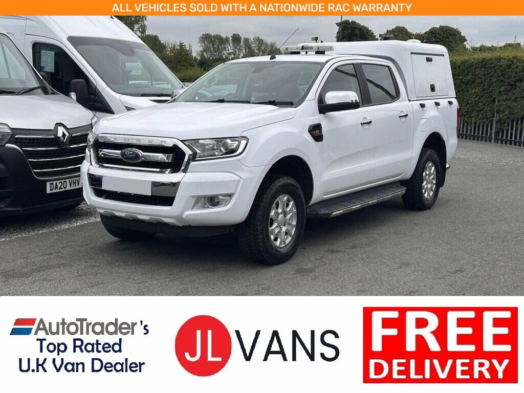 Ford Ranger Tdci Xlt Pickup Doublecab 4Wd Euro 6 160Ps 2018 U White