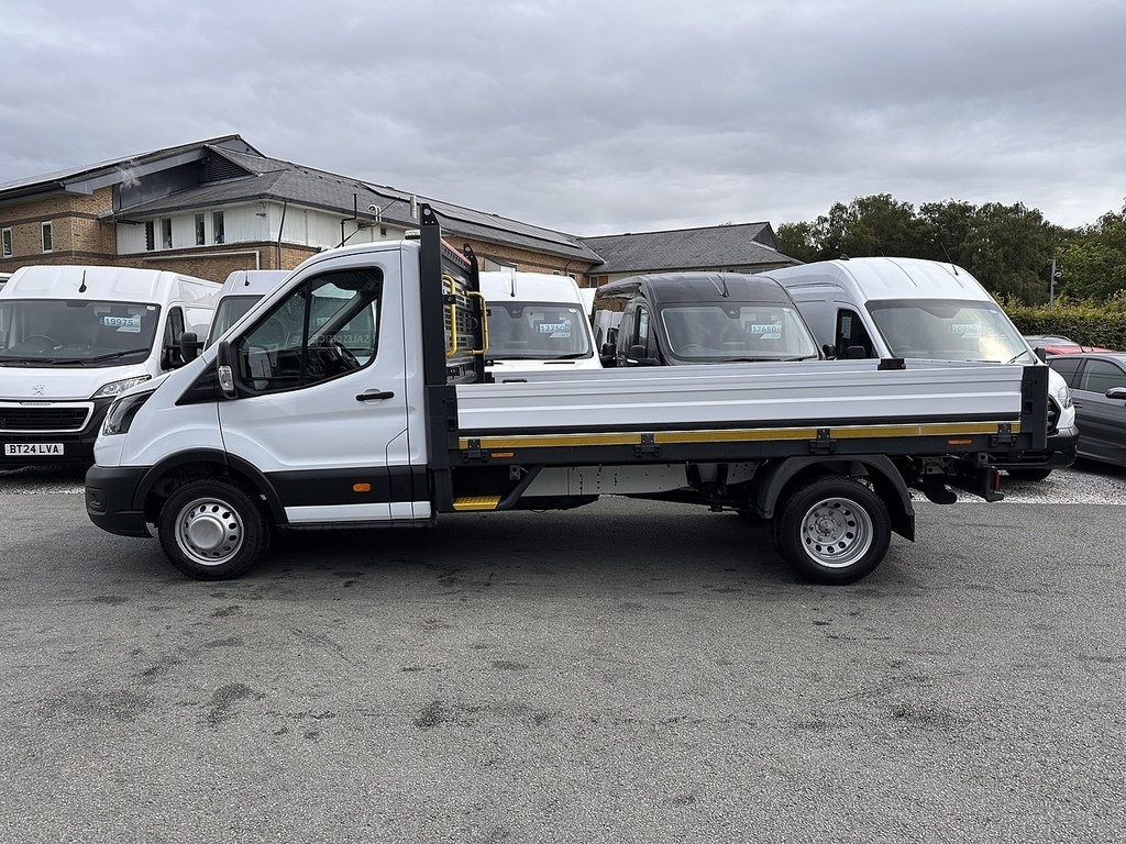Ford Transit Custom 350 Ecoblue Leader Rwd L3dropside Euro 6 130Ps 20 White #5