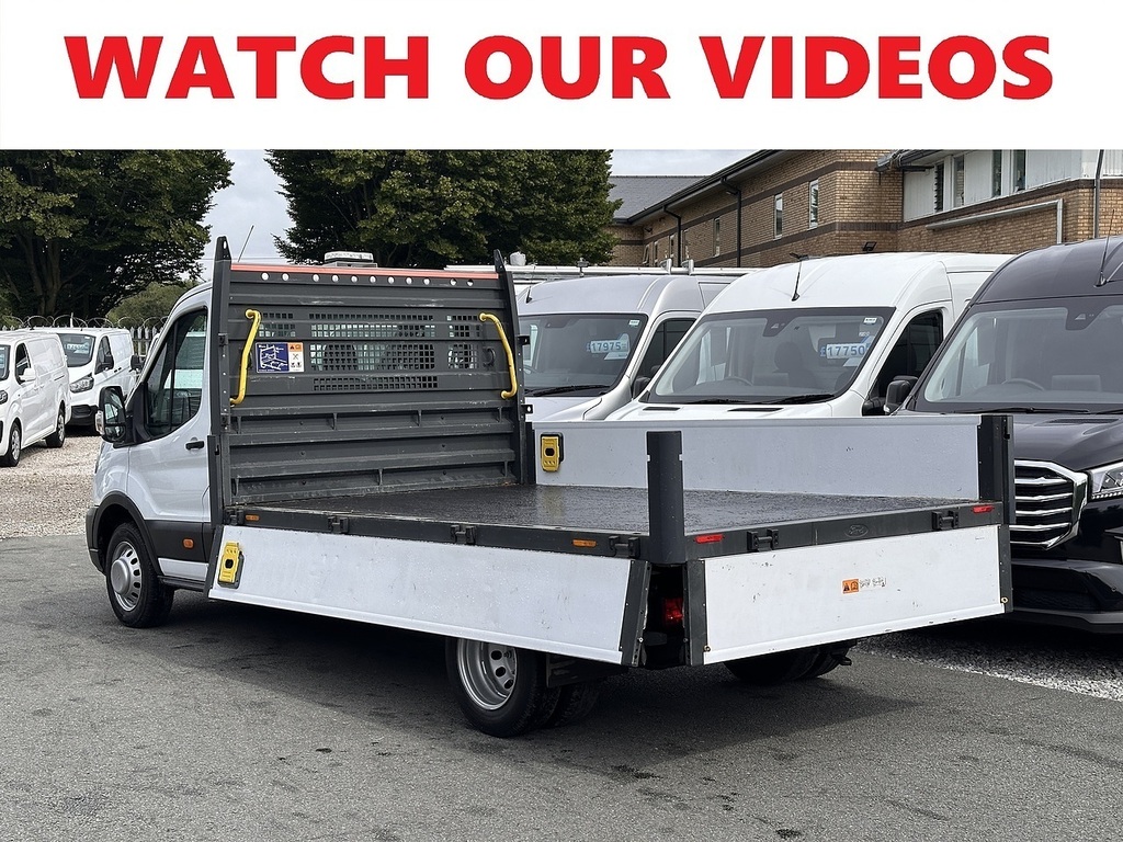 Ford Transit Custom 350 Ecoblue Leader Rwd L3dropside Euro 6 130Ps 20 White #2