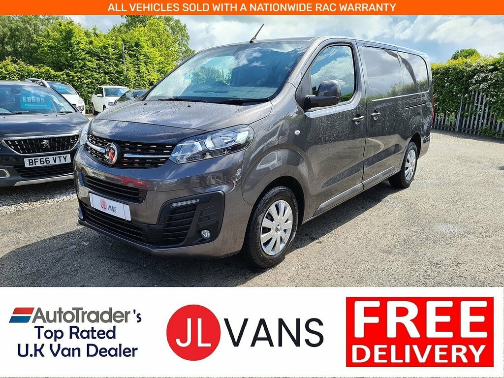 Vauxhall Vivaro Turbo D 2900 Sportive L2h1 Euro 6 2022 U2882 Ule Grey