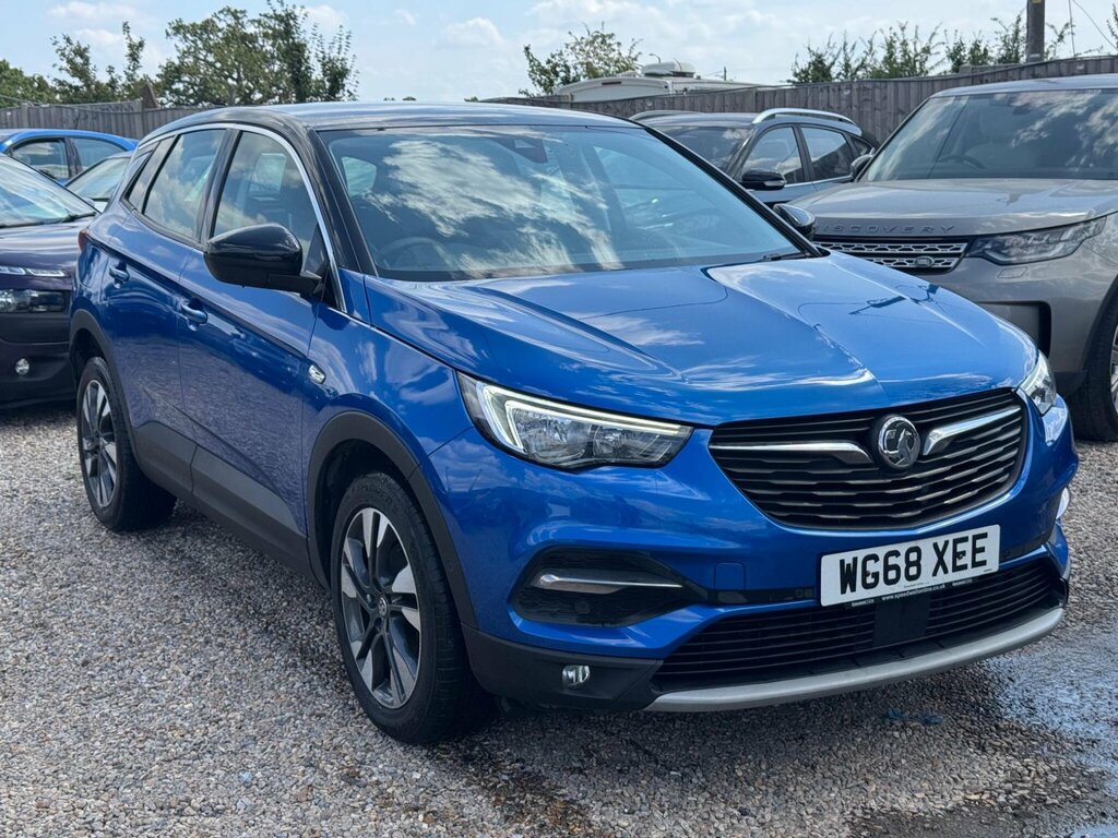 Vauxhall Grandland X 1.2 Turbo Sport Nav Euro 6 Ss Blue