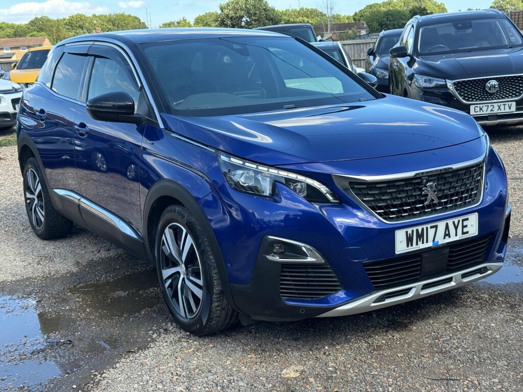 Peugeot 3008 1.6 Thp Gt Line Eat Euro 6 Ss Blue