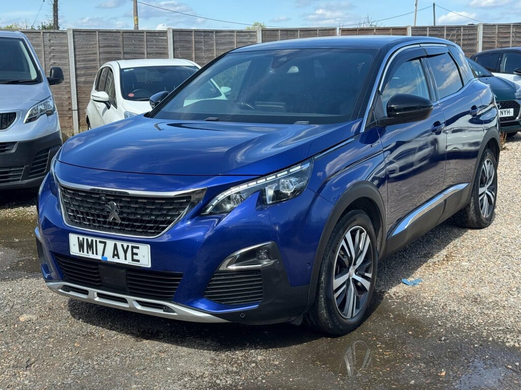Peugeot 3008 1.6 Thp Gt Line Eat Euro 6 Ss Blue #3