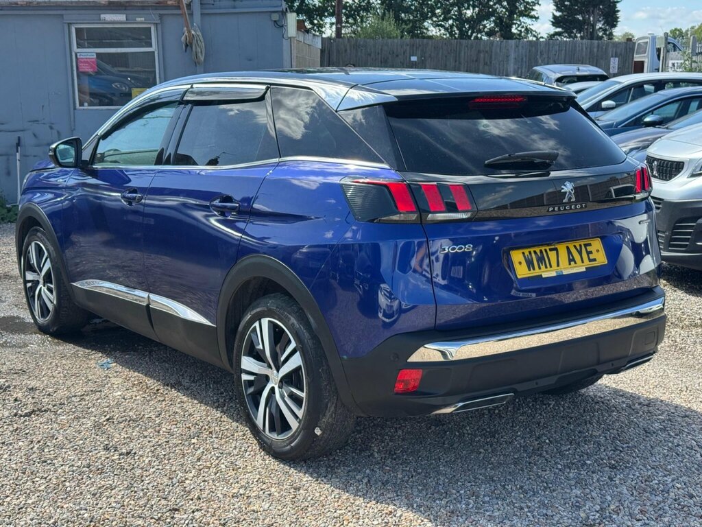 Peugeot 3008 1.6 Thp Gt Line Eat Euro 6 Ss Blue #4