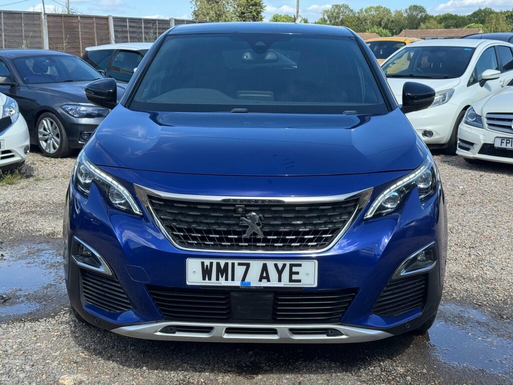 Peugeot 3008 1.6 Thp Gt Line Eat Euro 6 Ss Blue #2