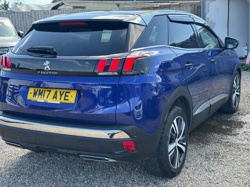 Peugeot 3008 1.6 Thp Gt Line Eat Euro 6 Ss Blue #6