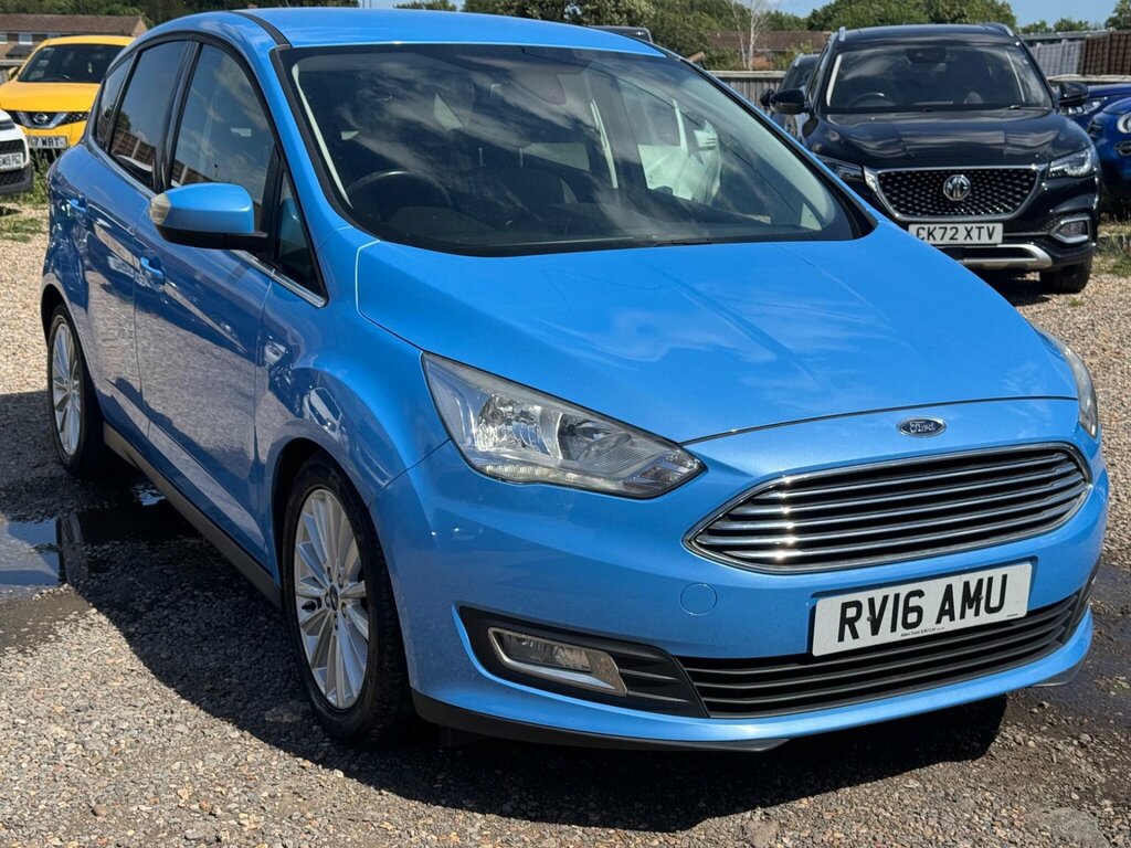 Ford C-Max 1.0T Ecoboost Titanium Euro 6 Ss Blue