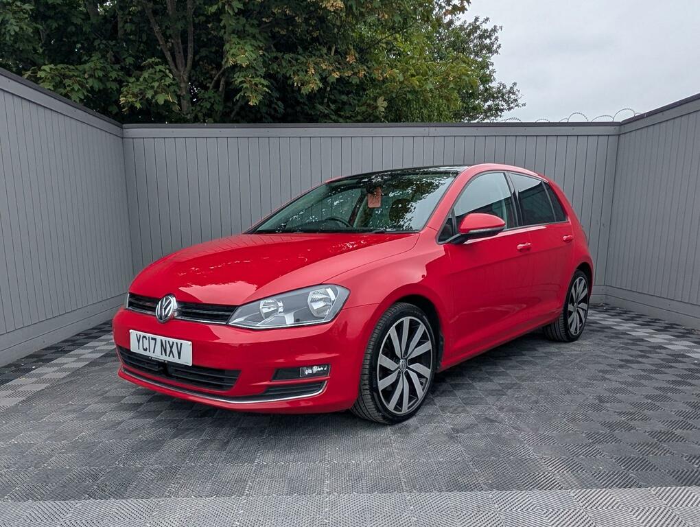 Volkswagen Golf 1.6 Tdi Bluemotion Tech Gt Edition Euro 6 Ss YC17NXV Red