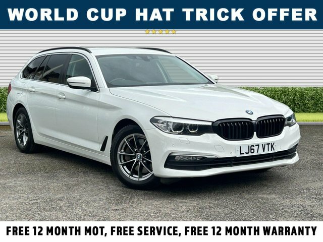 BMW 5 Series 2017 3.0 530D Se Touring Euro 6 S White