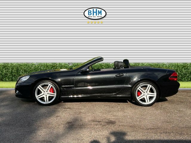 Mercedes-Benz SL Class 2009 3.5 Sl350 Convertible 7G-tronic 2 Black #6