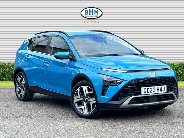 Hyundai Bayon 2023 1.0 T-gdi Mhev Premium Suv Hybrid GD23HWJ Blue