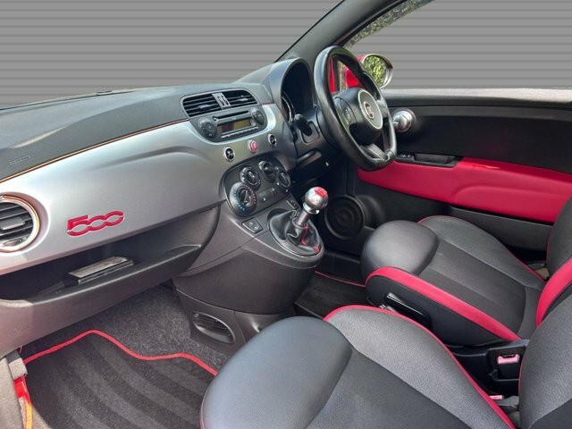 Fiat 500 2014 1.2 S Hatchback Euro 6 Ss Red #5
