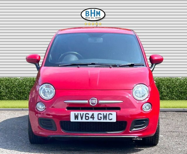 Fiat 500 2014 1.2 S Hatchback Euro 6 Ss Red #3