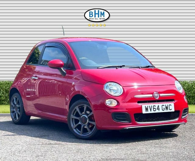 Fiat 500 2014 1.2 S Hatchback Euro 6 Ss Red