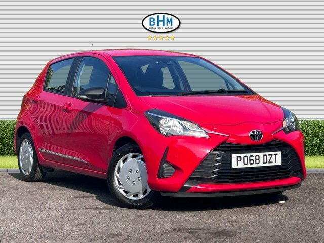 Toyota Yaris 2018 1.0 Vvt-i Active Hatchback Red