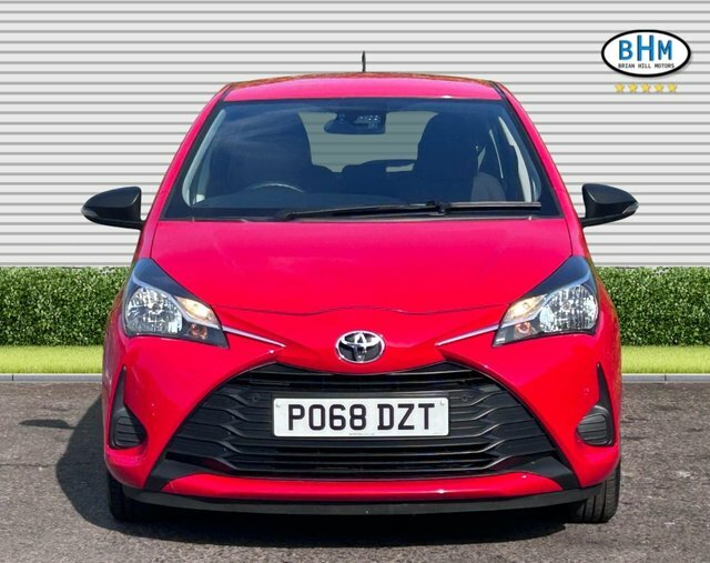 Toyota Yaris 2018 1.0 Vvt-i Active Hatchback Red #3
