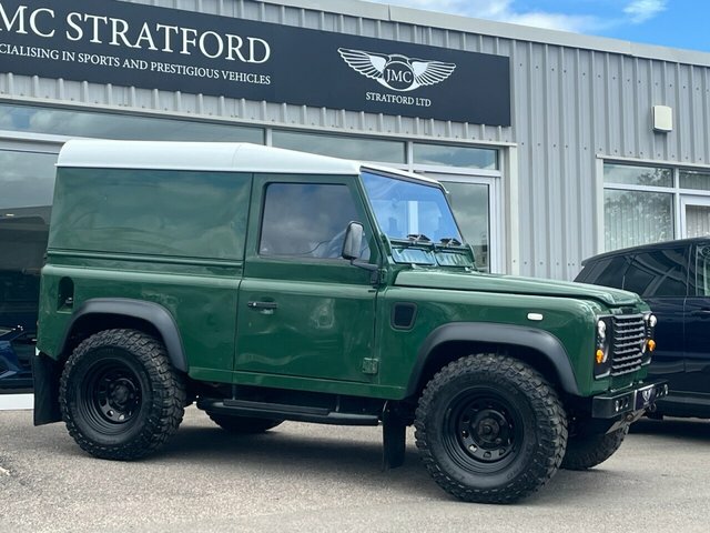 Land Rover Defender 90 1999 2.5 Td5 Hard Top Suv Swb 127 B Green #2