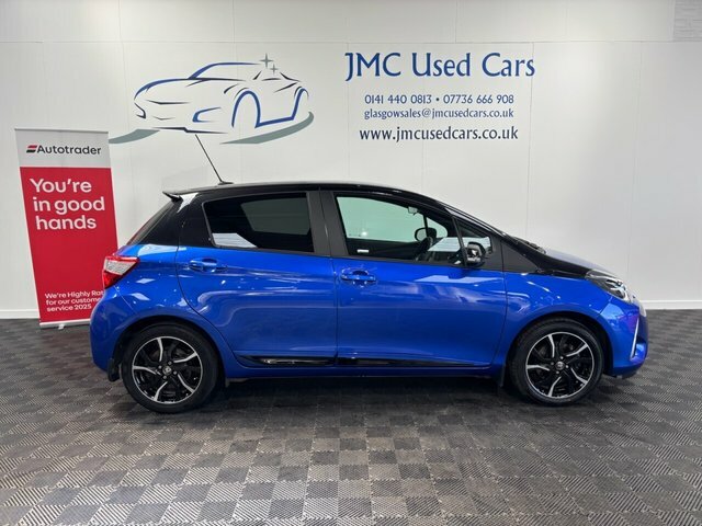 Toyota Yaris 1.5 Vvt-i Grey Bi-tone Hatchback SO18ZXX Blue #4