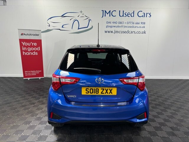 Toyota Yaris 1.5 Vvt-i Grey Bi-tone Hatchback SO18ZXX Blue #5